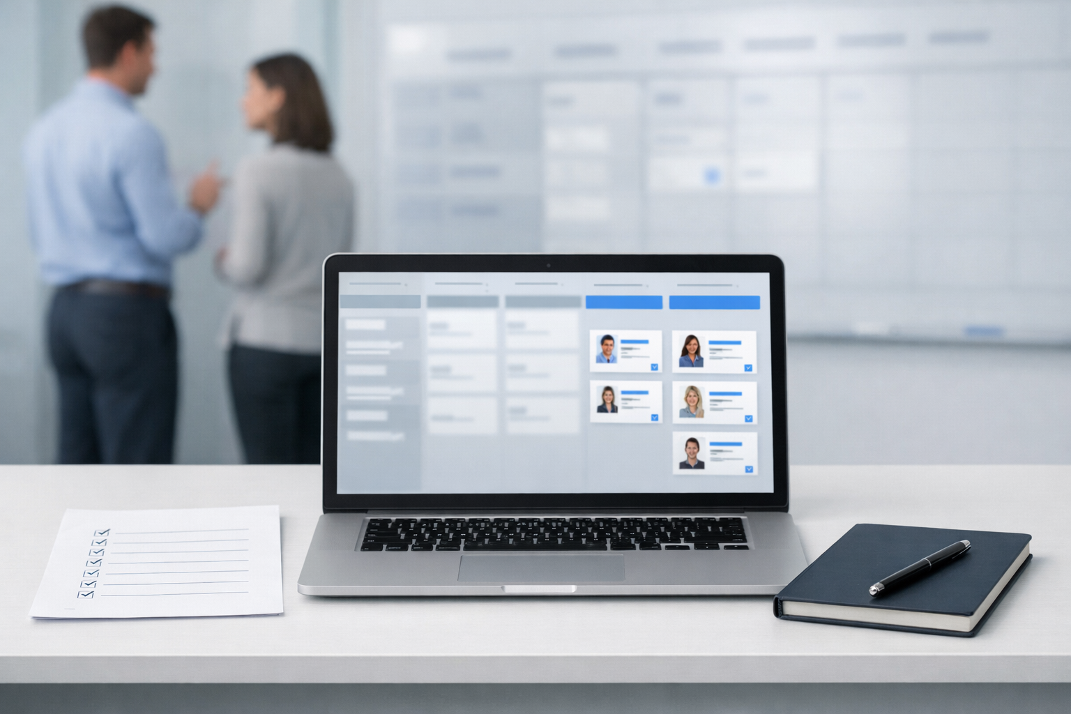 Calm, structured hiring process in action